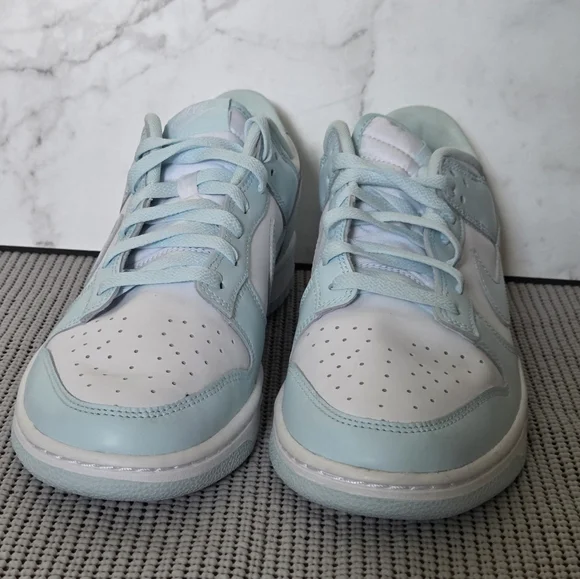 Nike Dunk Low Glacier Blue Mens Sneakers Shoes  DV0833-104 Size 9 - Picture 3 of 8